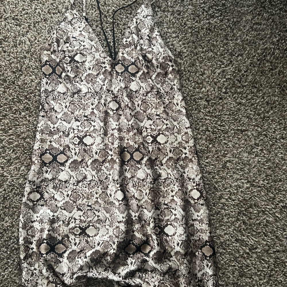 Like new Victoria Secret leopard silk nightgown